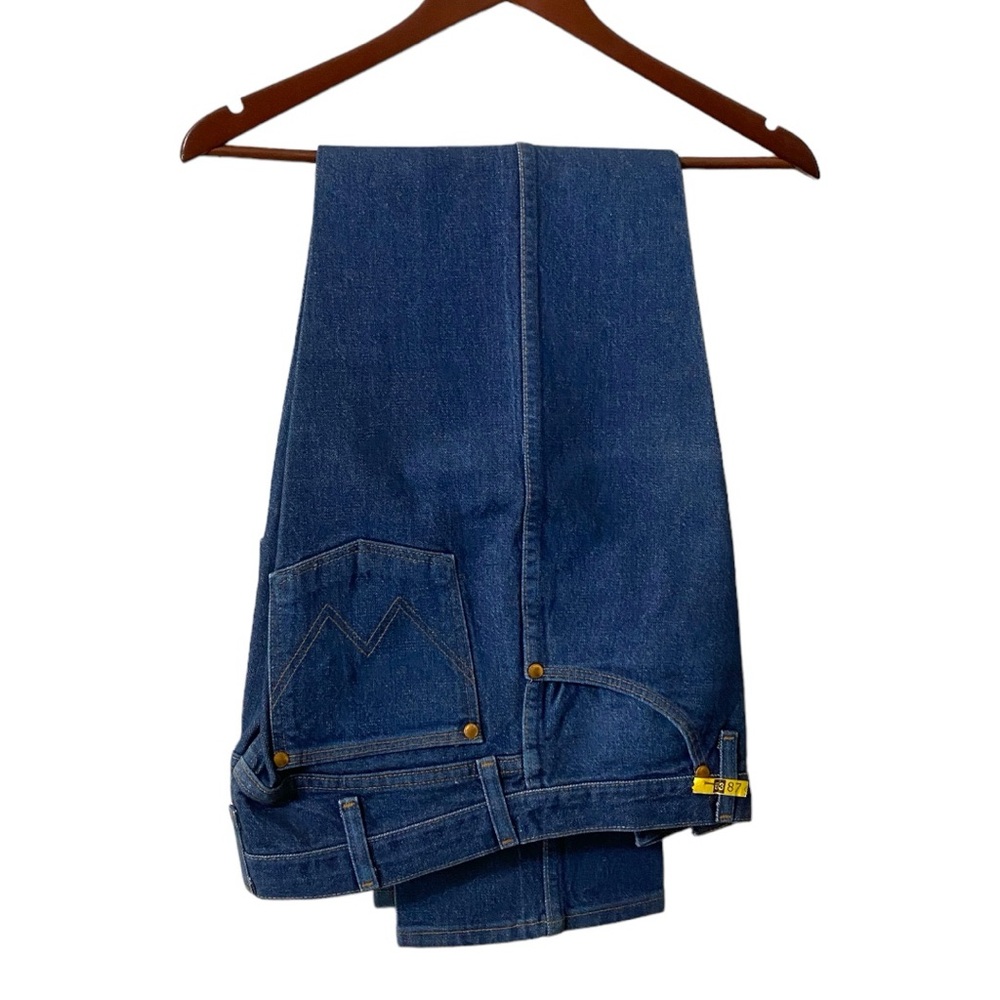 WRANGLER 13MWZ Heavy Starch Jeans 33 x 32